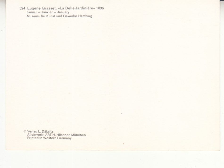 Cartoline postali: Künstlerkarten Eugène Grasset, 3 Stk – Usato da Bürglen TG venduto da StampGraf 4