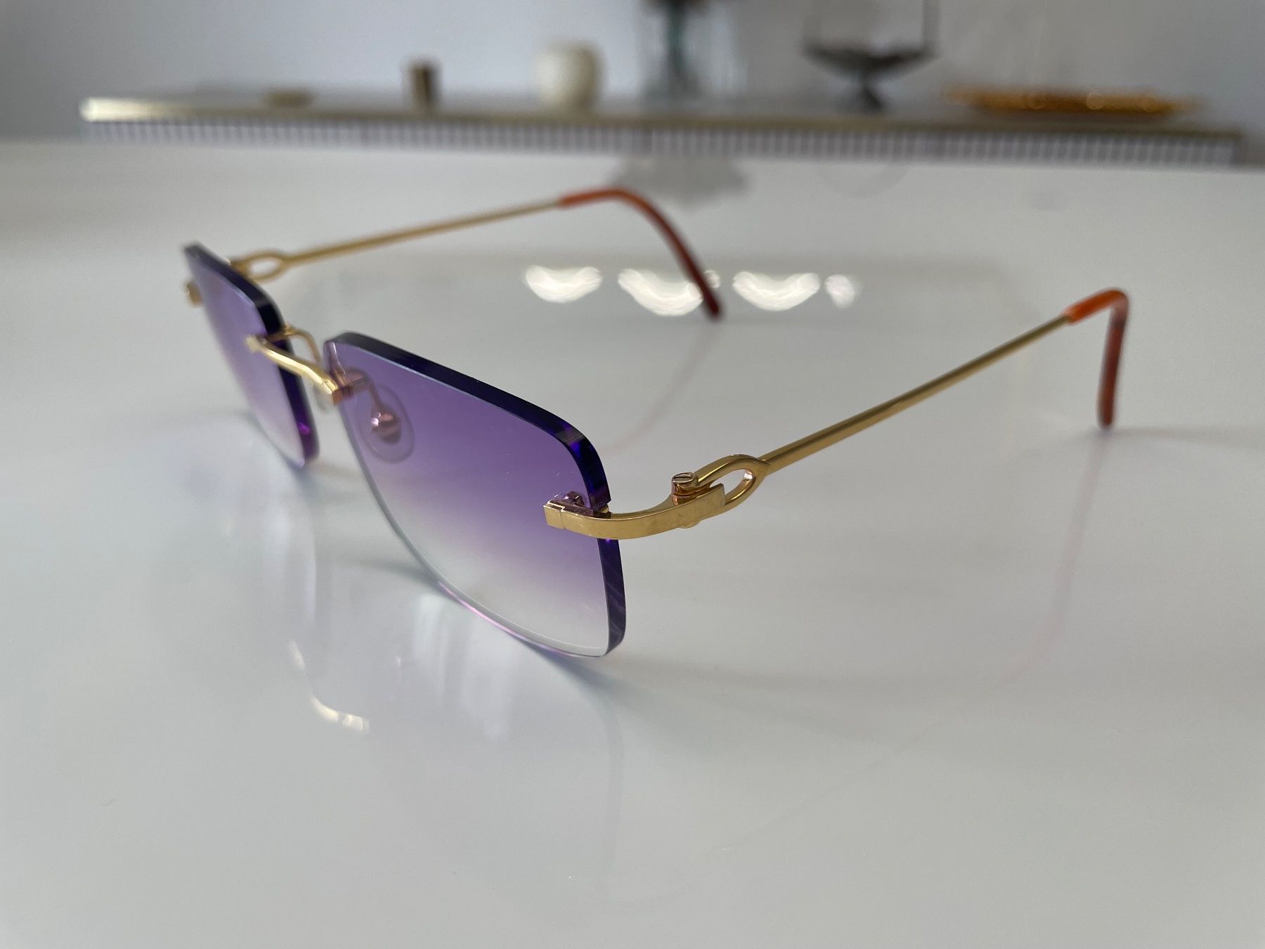 Cartier Brillen & Gläser: Lunettes Cartier Percés Or – Neu (gemäss Beschreibung) aus Bottens von 2Lens 1