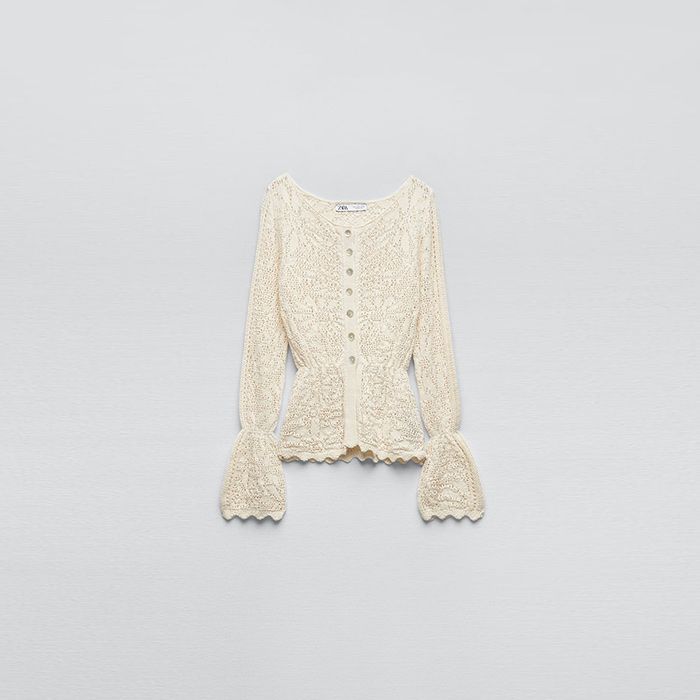 Zara Top: Zara Boho Crochet Cardigan  – Usato da Nyon venduto da My_wardrobe 1