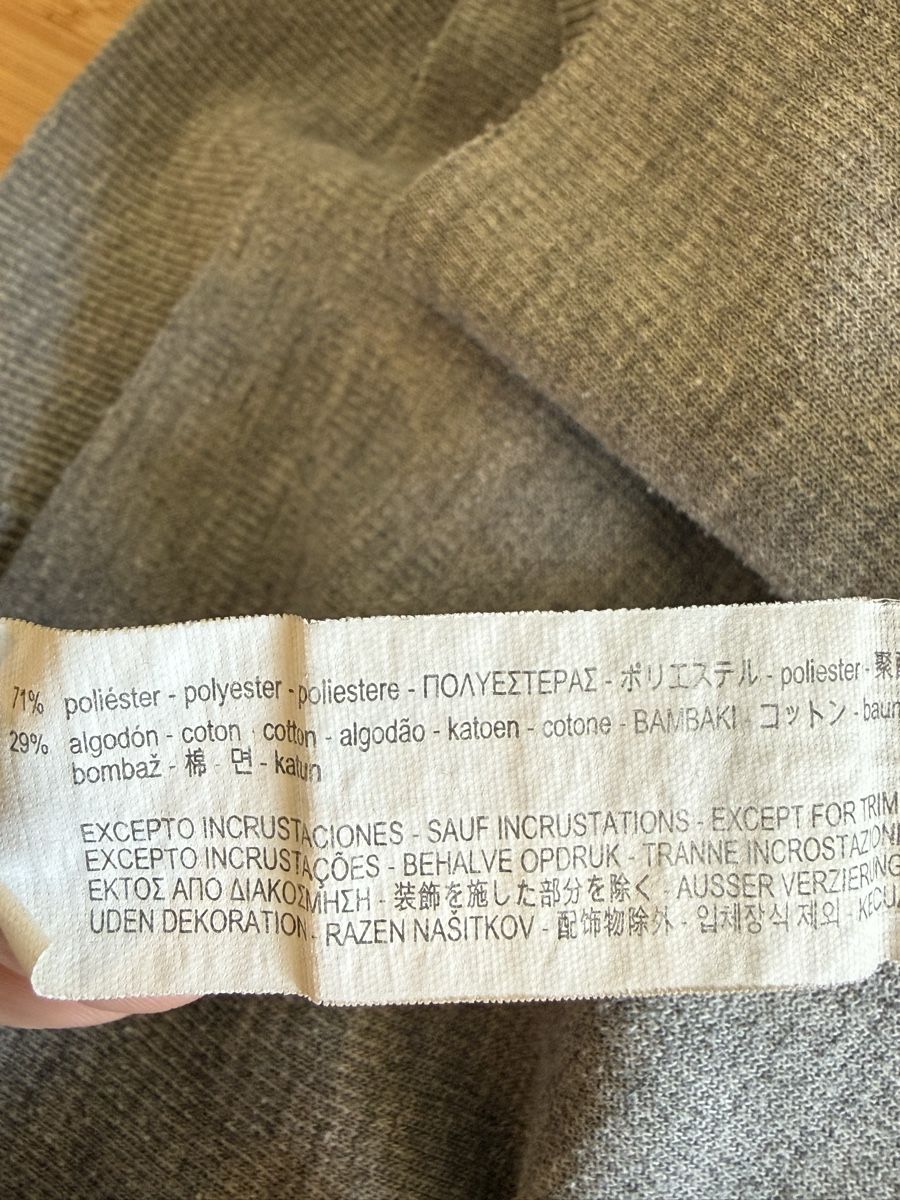 Zara Pullover & Sweatshirts: Grauer Strickpullover mit Knöpfen, Grösse M von Zara – Neu (gemäss Beschreibung) aus Basel von zukk_ 4