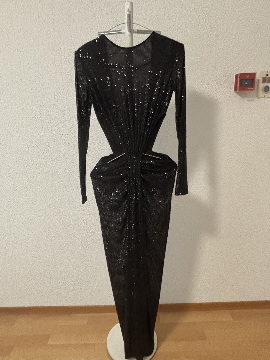 Franchi Vestiti: Elisabetta Franchi Abendkleid mit Pailletten – Nuovo (secondo la descrizione) da Küssnacht am Rigi venduto da anihihi