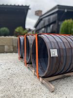 1:14 Rollen auf Holzbalken