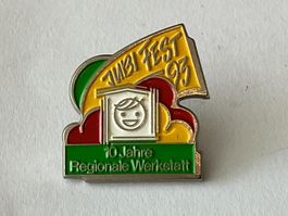 1 Pin Regionale Werkstatt 10 Jahre