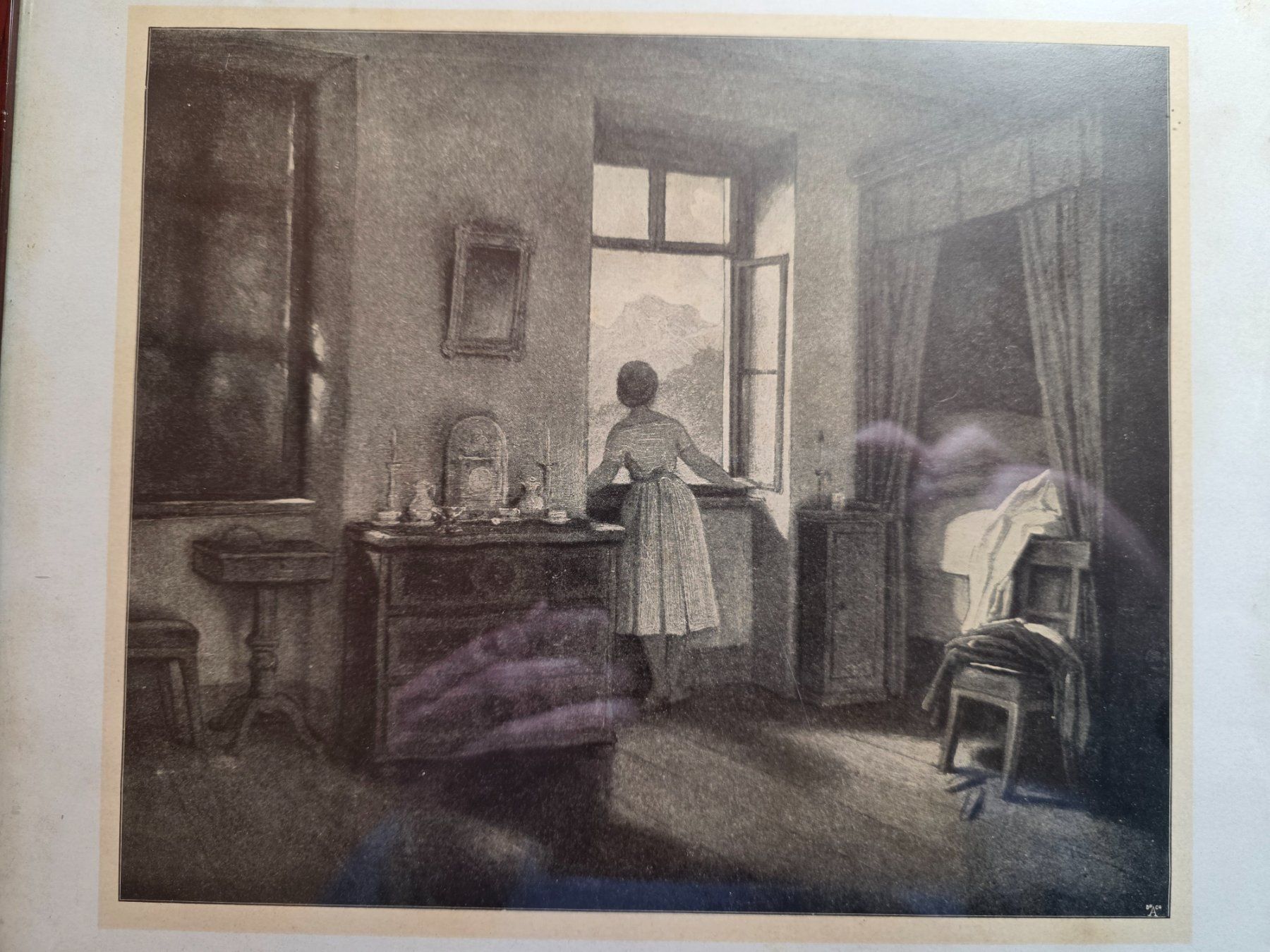 Foto & Immagini: Bild Morgensonne aus Schwind-Mappe Kunstwart – Usato da Walterswil BE venduto da Lonitti 7