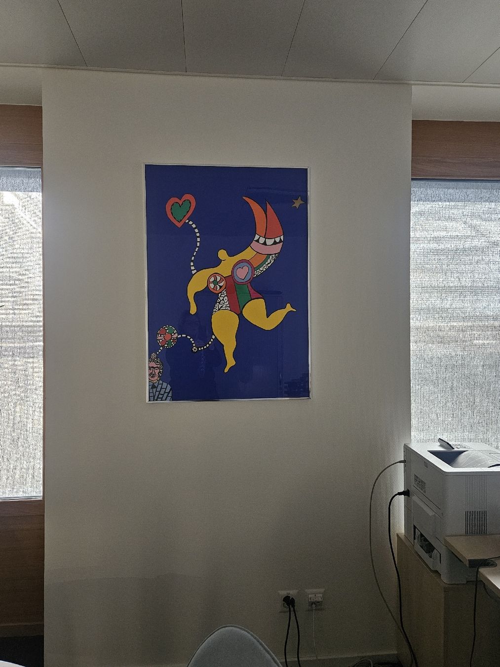 Poster & Bilder: Affiche Nicky De Saint Phalle - cadre compris – Gebraucht aus Genève von nat_f997 2
