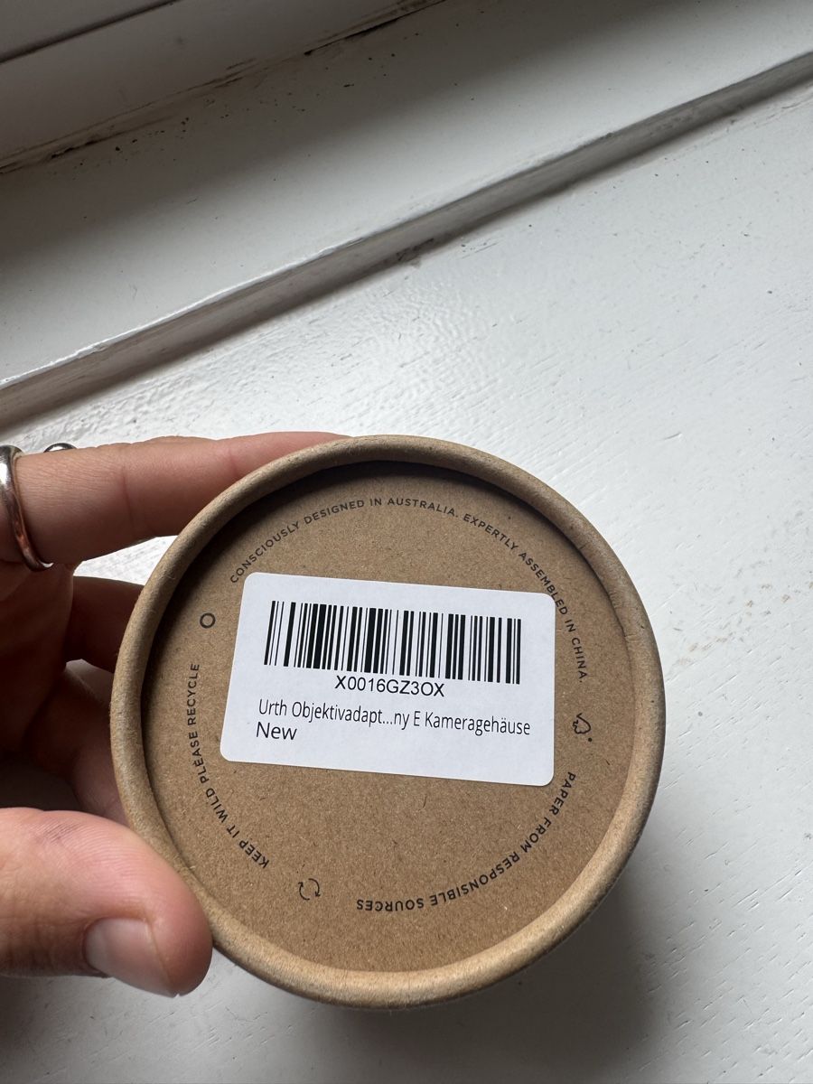 Foto-Adapter: URTH LENS MOUNT ADAPTER EF-E New – Neu (gemäss Beschreibung) aus Küsnacht ZH von mar_n2g9 2