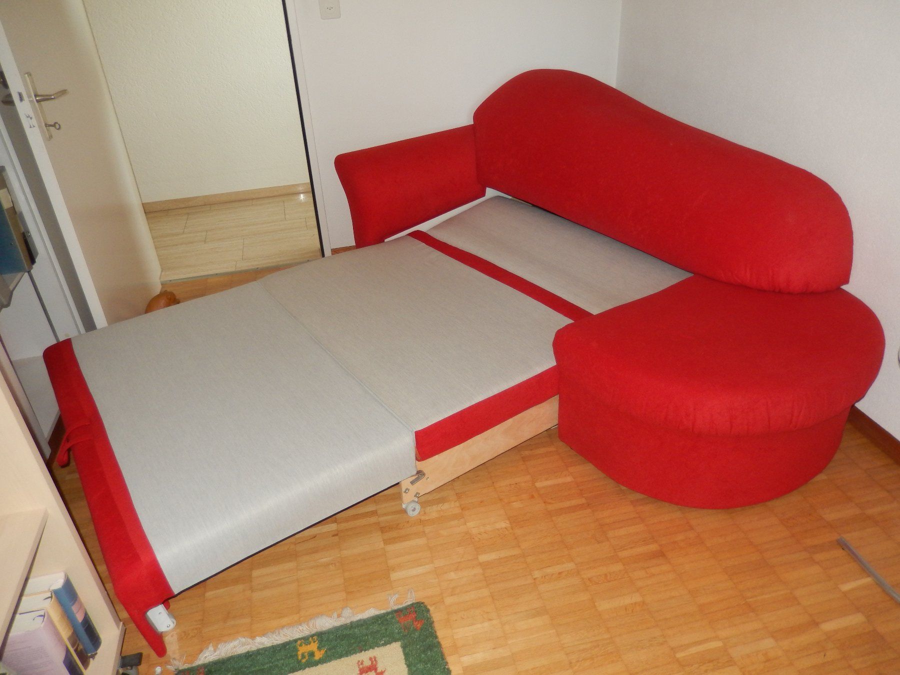 Sofas: Rotes Bettsofa – D'occasion à Ramsen par Sofra02 2