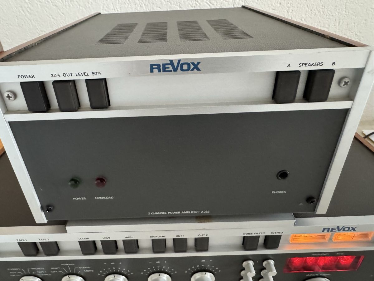 Revox Verstärker: Revox a720&a722 geräte – Gebraucht aus Zunzgen von milesdavis76 3