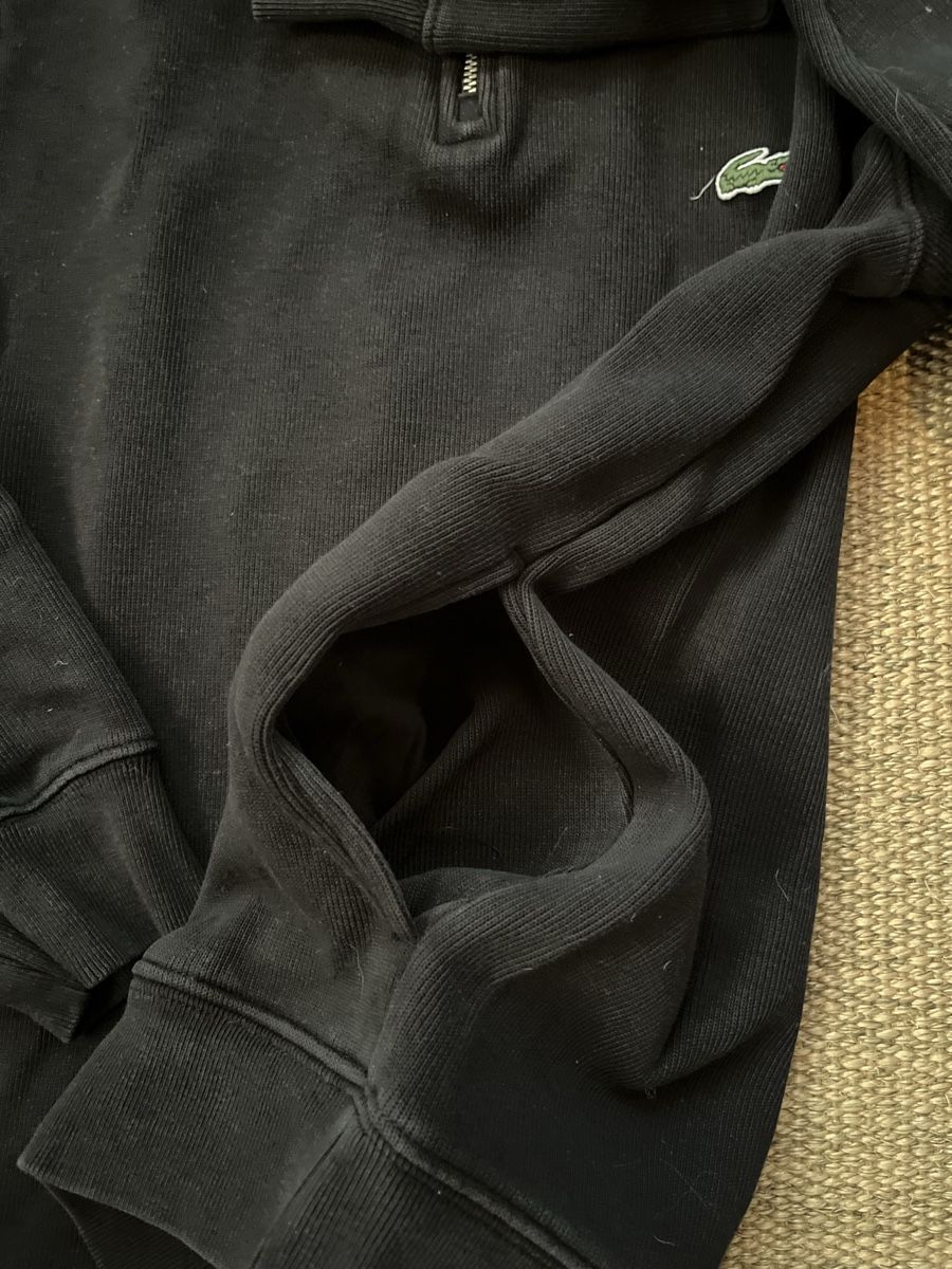 Lacoste Maglioni & Felpe: Pull Lacoste noir zippé col montant - Taille S - Automne – Usato da Baulmes venduto da resel_.tm 3