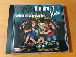CD 6 - Die drei ??? Kids - Gefahr im Gruselgarten / Hörspiel