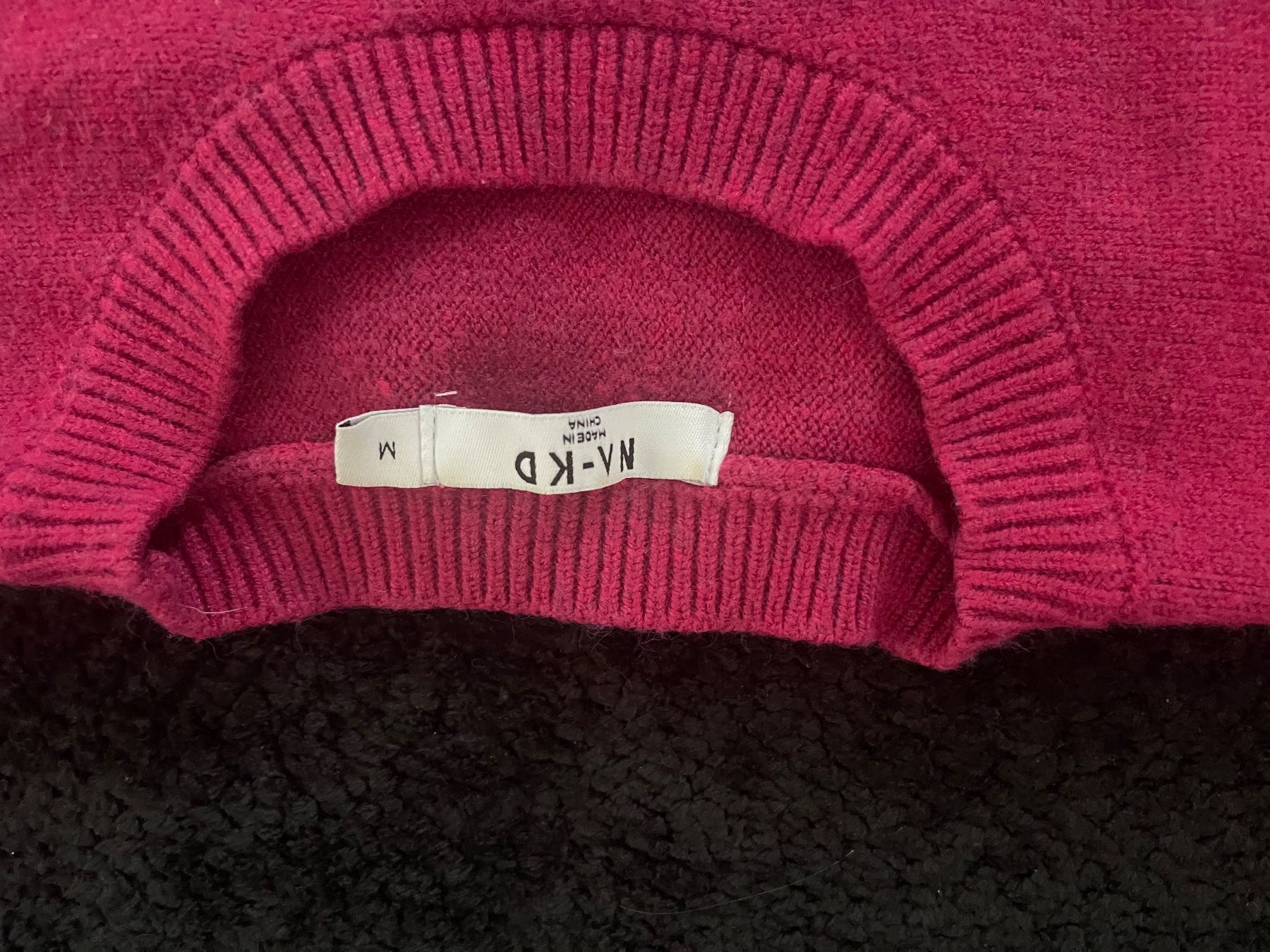 Na-kd Maglioni & Felpe: NA-KD Oversized Kurz-Strickpullover, Gr. M, Pink – Usato da Wangen b. Olten venduto da VeraHa 1