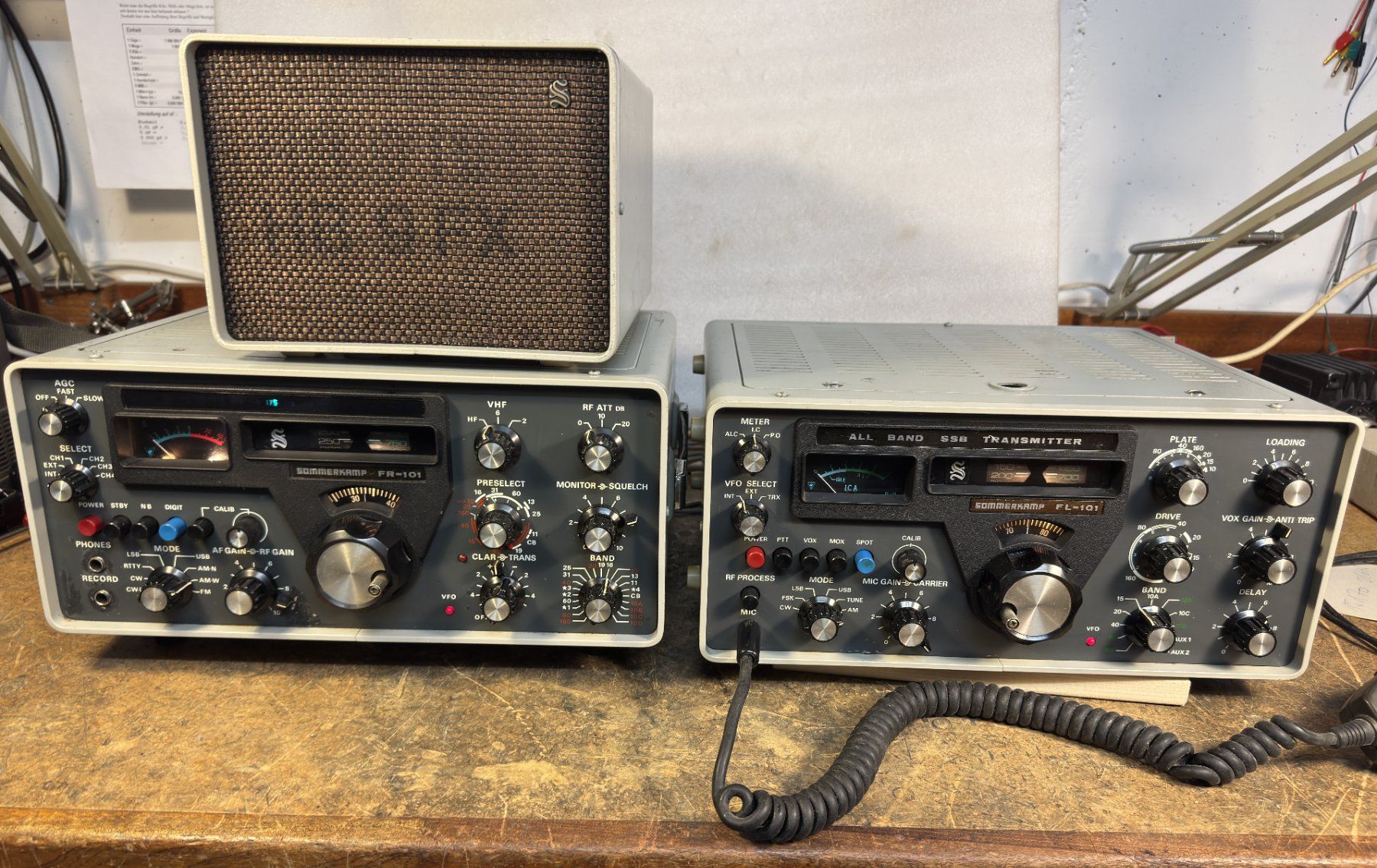 Funktechnik: Oldie Amateur Funkstation – Defekt aus Ins von funkflieger