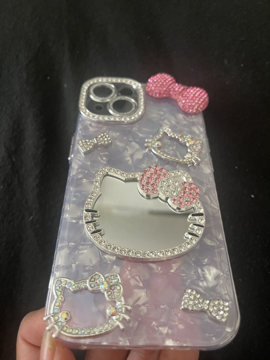 Cover & Protezioni schermo: Glitzer Hello Kitty Handyhülle iPhone 13  Schutzhülle – Nuovo (secondo la descrizione) da Olten venduto da sae_82z2 4