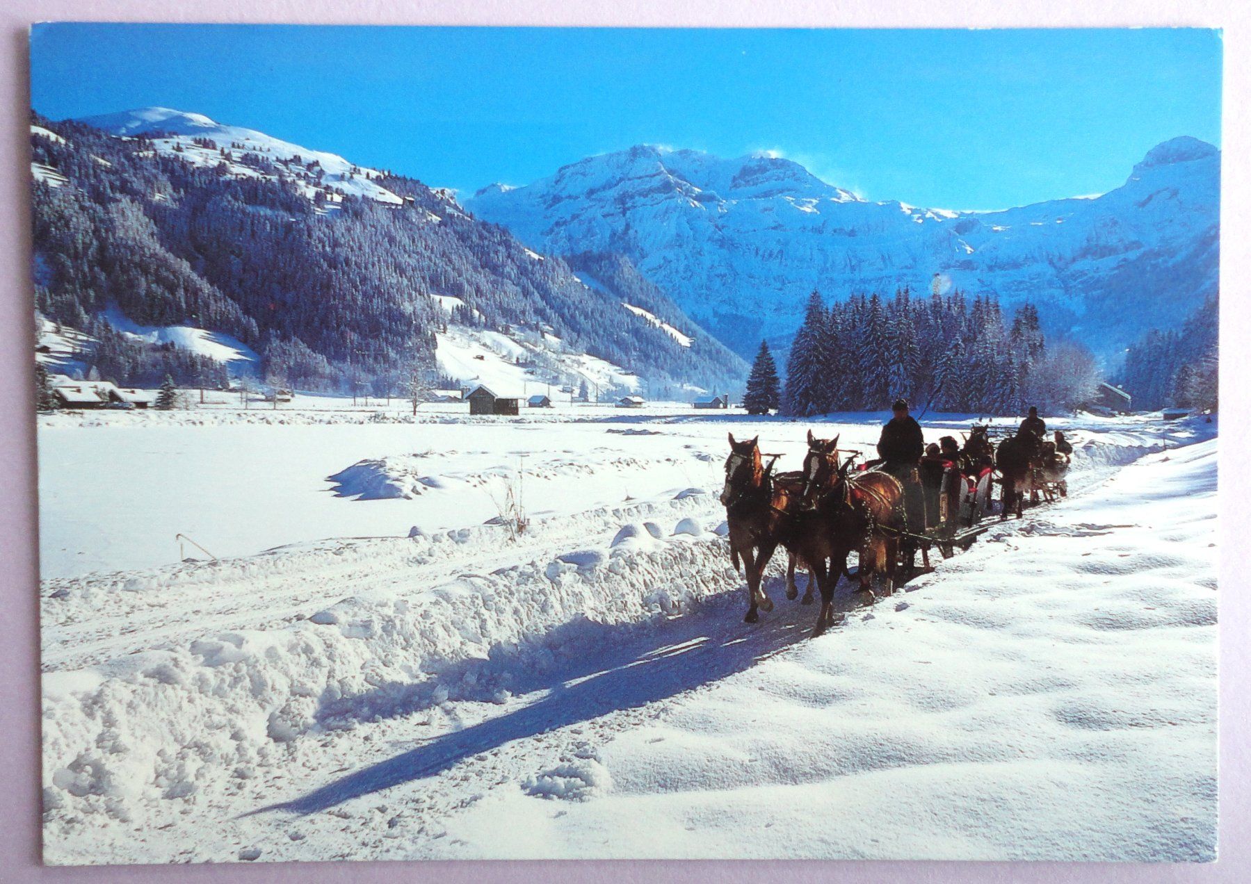 Ansichtskarten: Lenk, Berner Oberland - Wildstrubel – Gebraucht aus Fétigny von Billy2miny