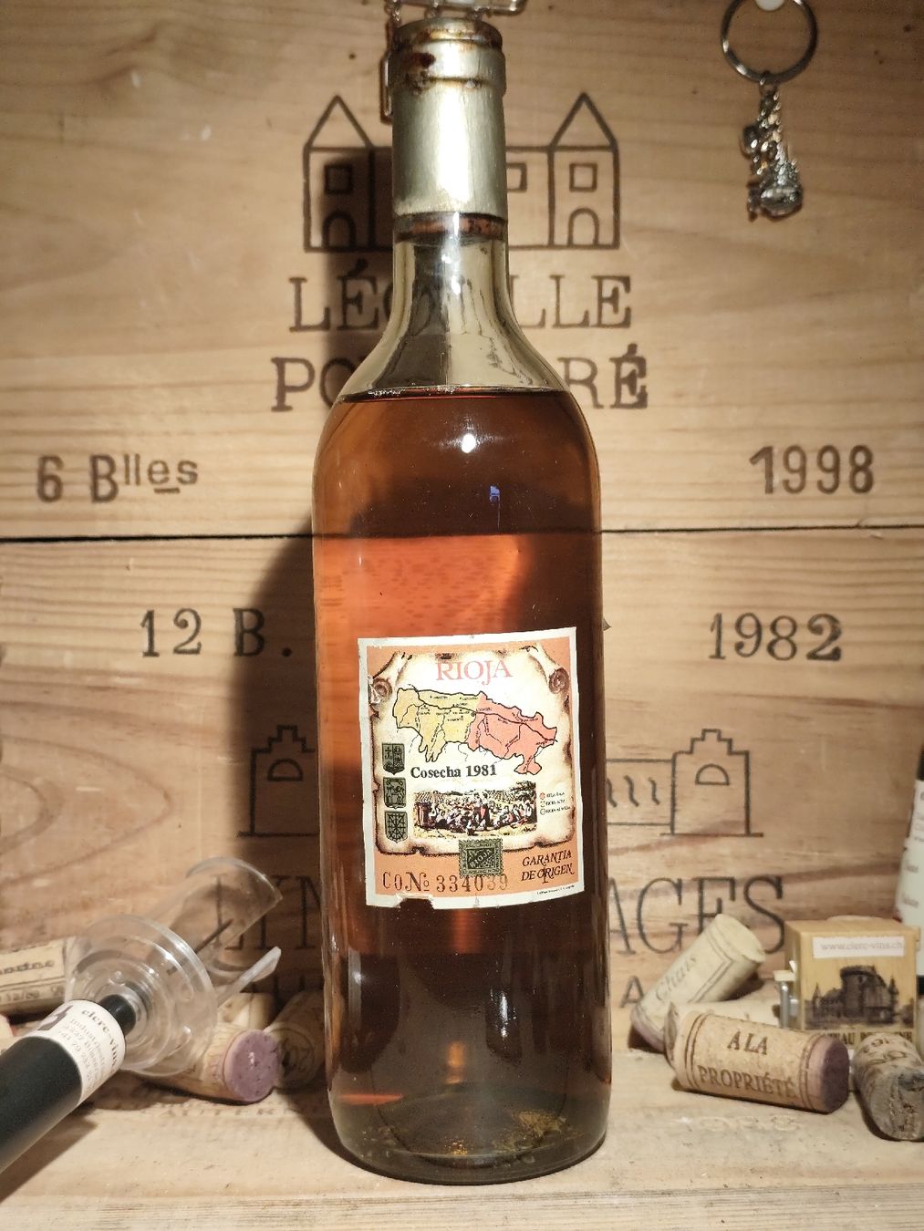 Rioja Wein: 1981 Federico Paternina Banda Dorada – Gebraucht aus Büsserach von Vintage-vins 2