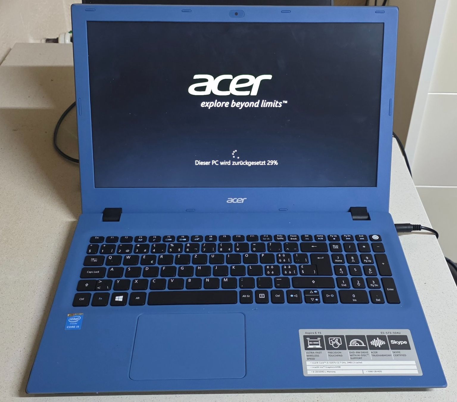 Acer Notebooks: Acer E 15 / 1000 GB / 8 GB RAM/ – Gebraucht aus Buchs SG von nefi022 2
