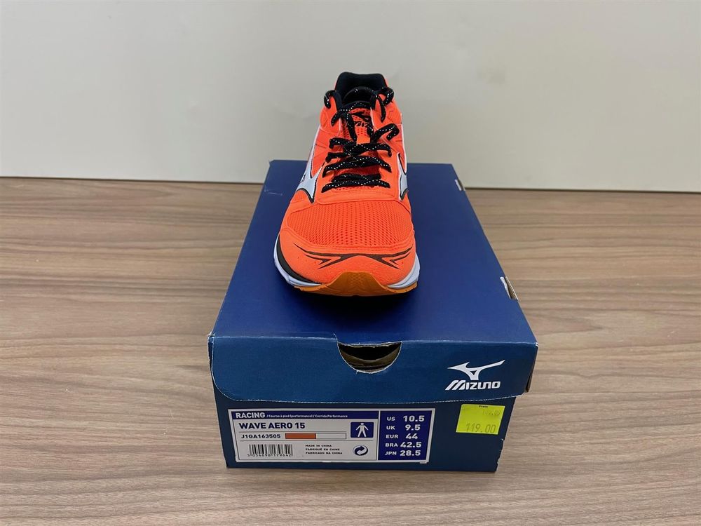 Mizuno wave aero hotsell 15 arancione