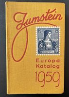 Catalogue ZUMSTEIN Europa de 1959