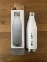 Raiffeisen Thermosflasche weiss 500 ml neu ungebraucht 