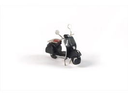 VESPA Motorroller, schwarz, Fertigmodell