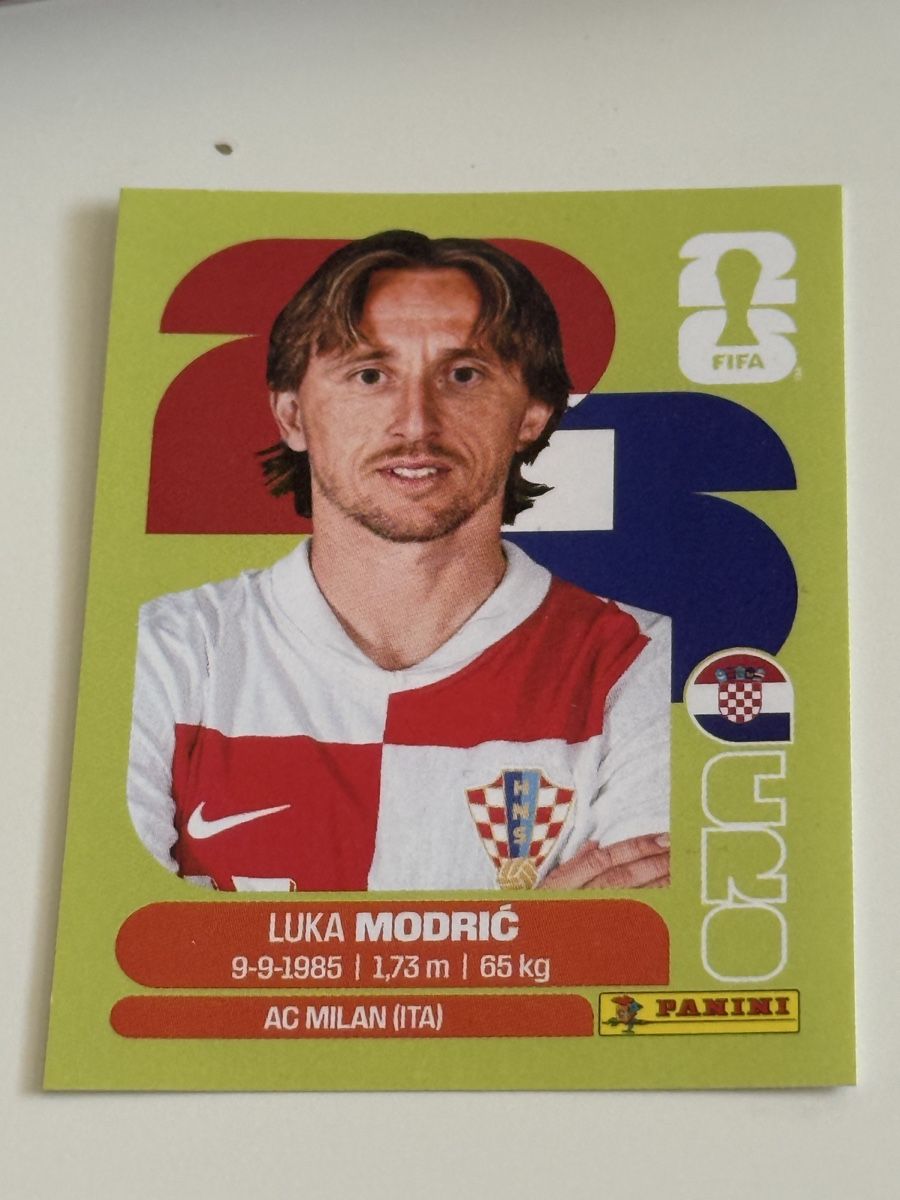 Panini Sammelbilder & Trading cards: Panini 2026 Luka  Modrić – Neu (gemäss Beschreibung) aus Gümligen von ivo_v7n2