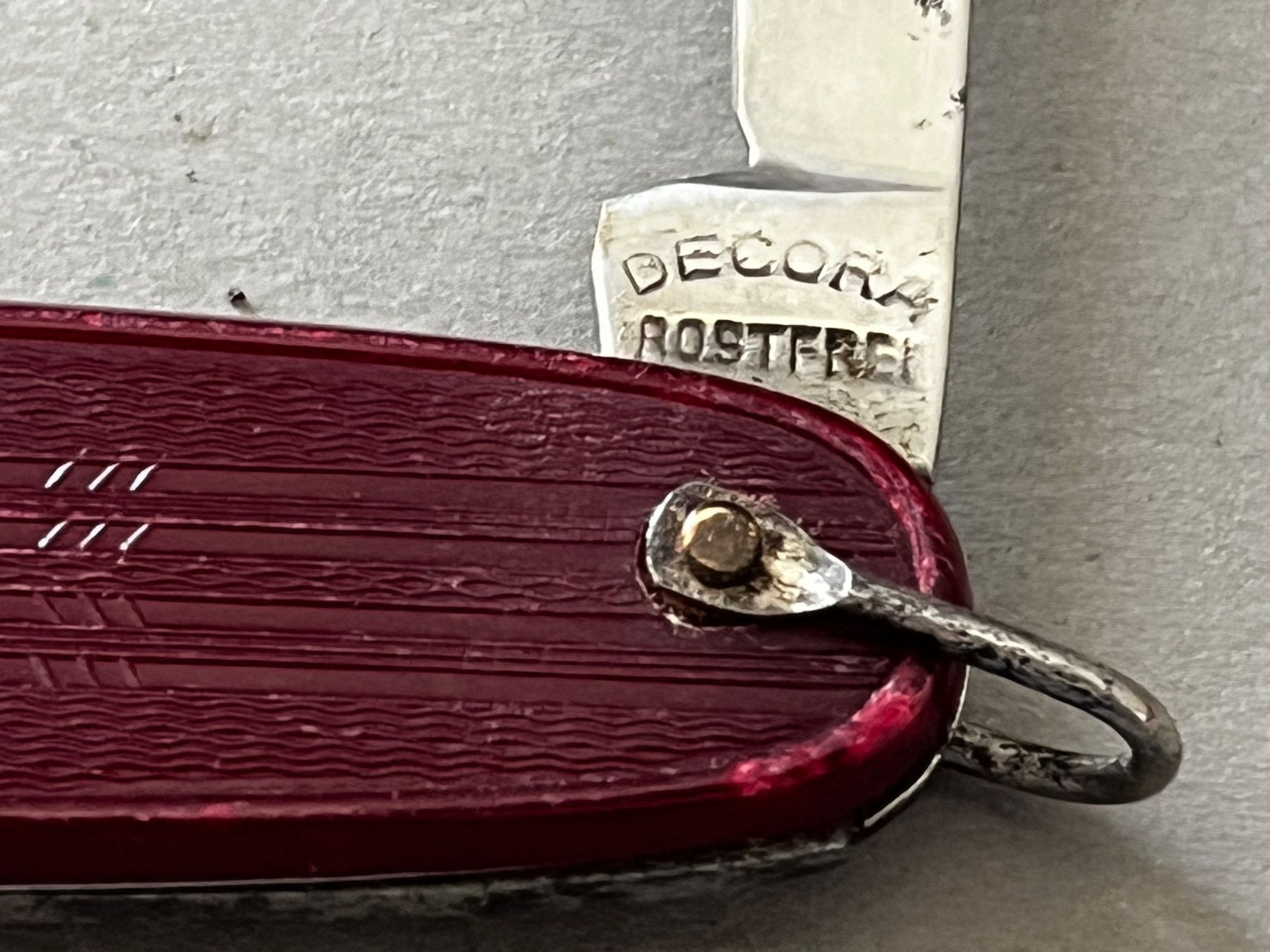 Solingen Taschenmesser: Altes Sackmesser DECORA/SOLINGEN 88 mm - selten – Gebraucht aus Zürich von FV.vintage 5