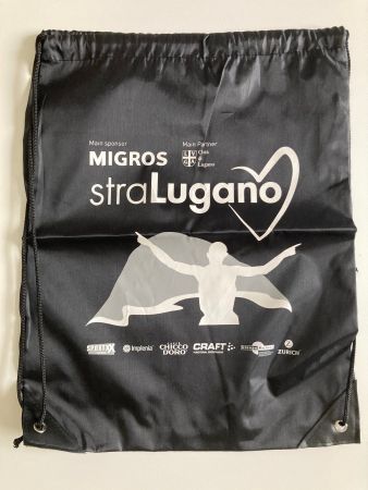 Sac à dos de sport StraLugano, noir - Parfait pour l'été!