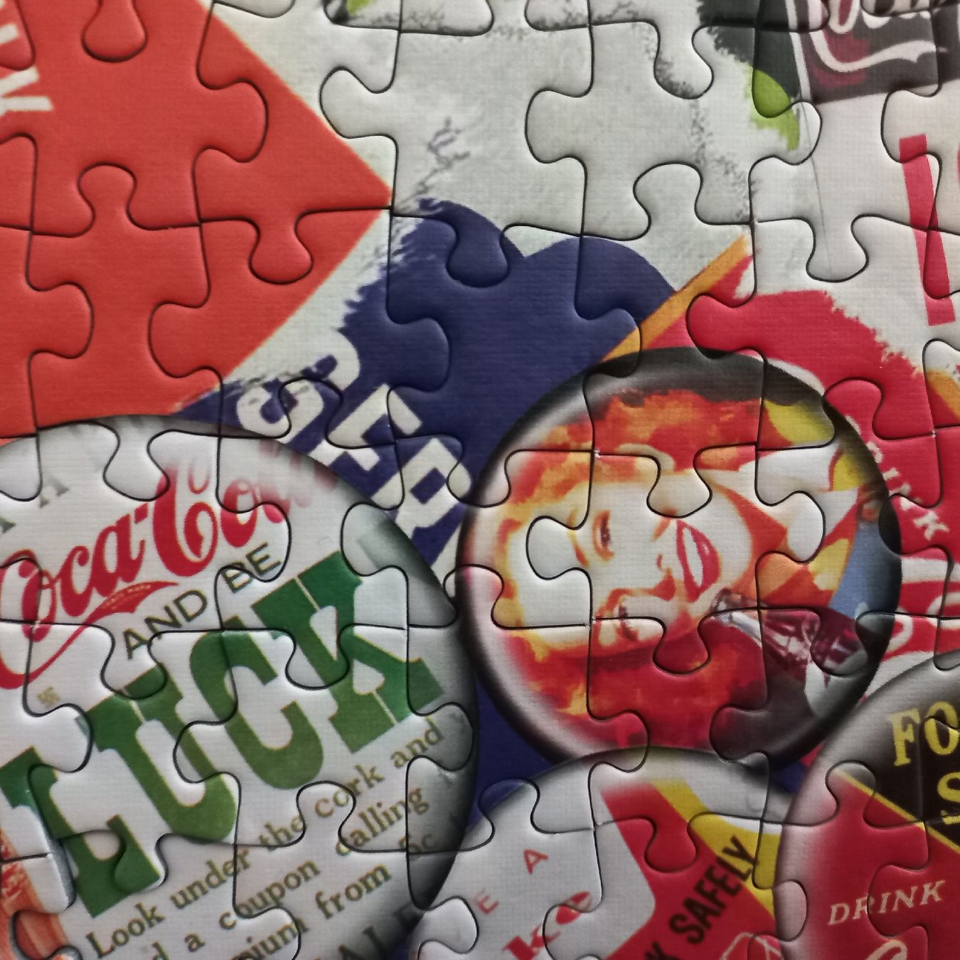 Puzzles: Coca-Cola Collage Puzzle 1000 Teile vollständig – Gebraucht aus Lachen SZ von jimmygoal13 5