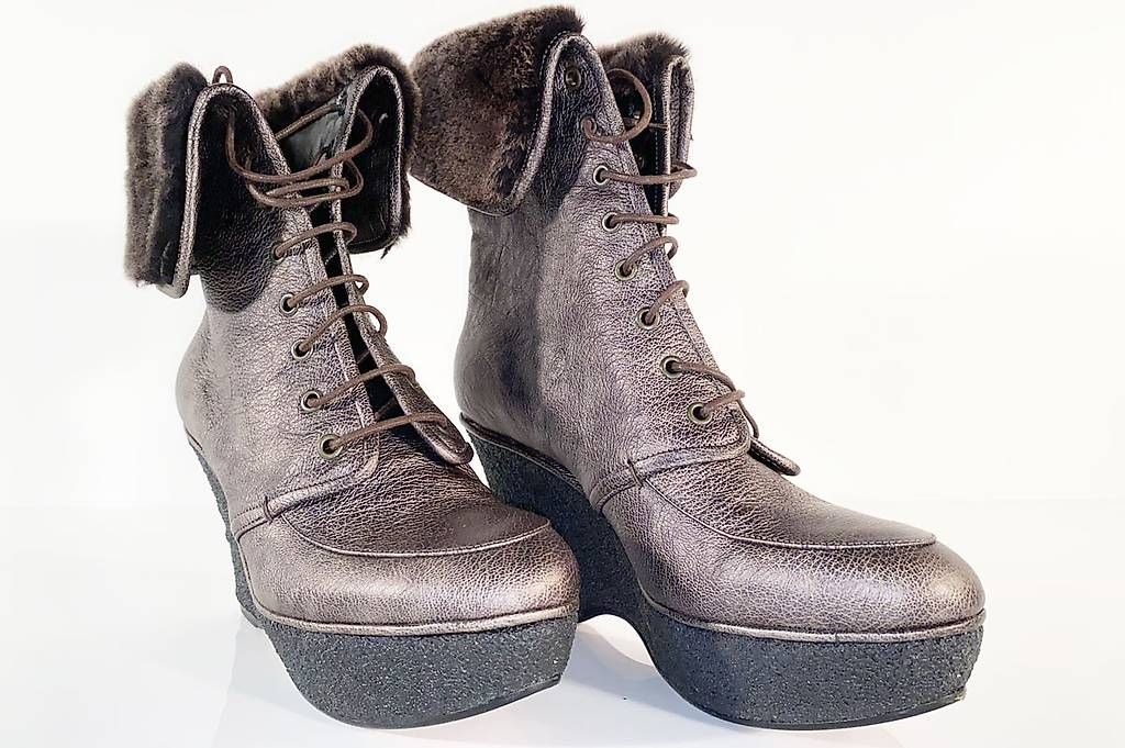 Navyboot Scarpe da donna: Navyboot Winterschuhe Stiefeletten braun Gr. 41 – Usato da Ballwil venduto da ClassicGallery 1