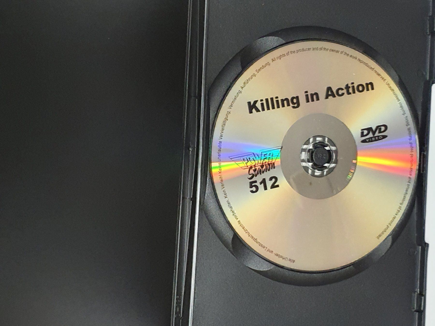 Alle DVDs: Mann im Alleingang Killing in Action DVD – Gebraucht aus Oberdorf BL von BaldenEagle 1