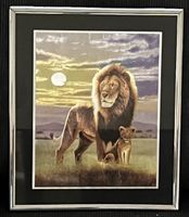 Schönes Bild mit Löwenmotiv