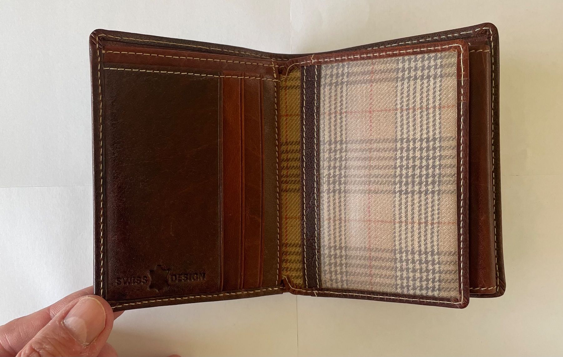 Brieftaschen: leder-portemonnaie MOON braun – Neu (gemäss Beschreibung) aus Sutz von occho 2