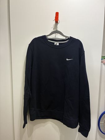 Nike Pullover Rundhalsausschnitt dunkelblau neuwertig