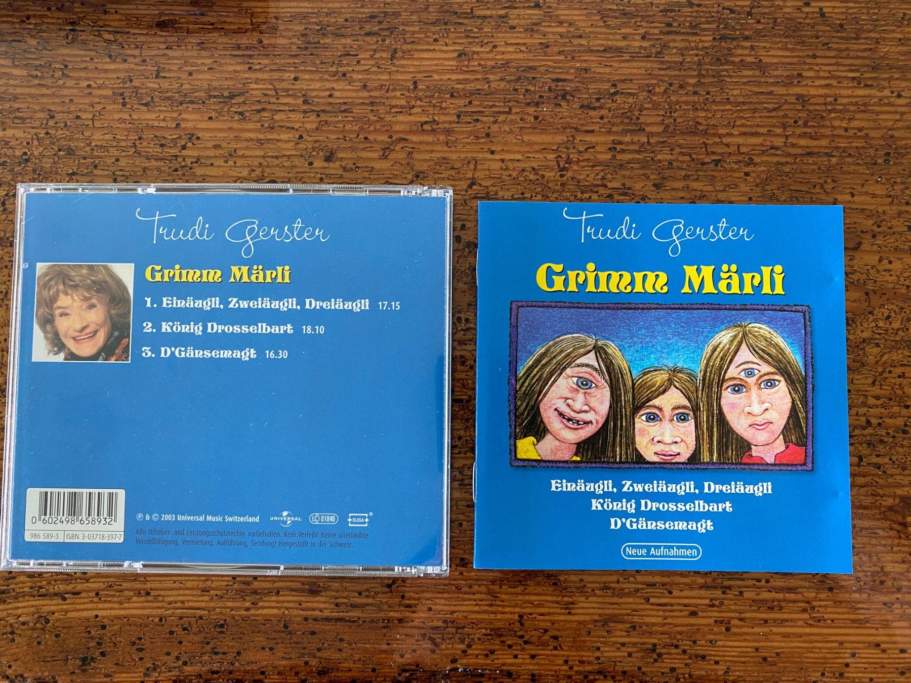 CD & DVD vergini: Grimm Märli – Usato da Teufen AR venduto da trueblue84