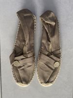 Espadrilles femme, couleur taupe