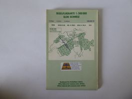 Tolle Segelflugkarte GLDK Schweiz, 1990