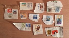 Schweizer Briefmarken Lot (gestempelt, Helvetia)
