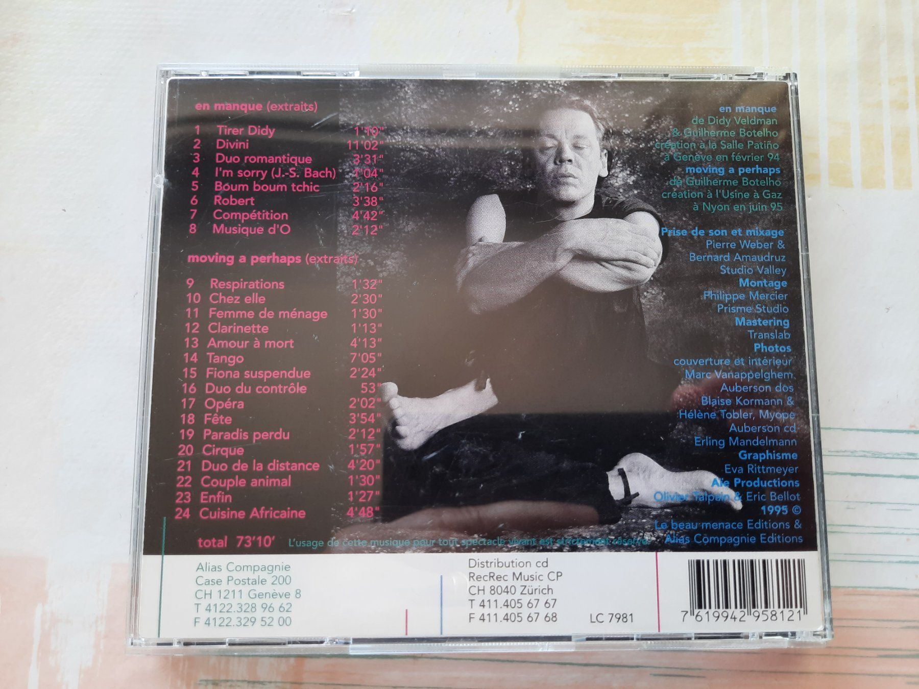 CDs: Cd Pascal Auberson et la compagnie Alias – Gebraucht aus Pully von bro_n52j 2