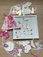 "It's a Girl" Baby Shower Decoration Set - like new!