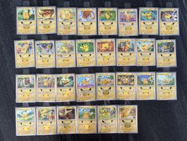 Pokémon Pikachu 30 ans FULL SET 30/30 🇬🇧