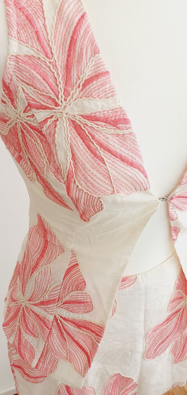 Röcke: Set Rock und Weste rosa/cremeweiss Gr. 34 – Gebraucht aus Stansstad von InStyle8 9