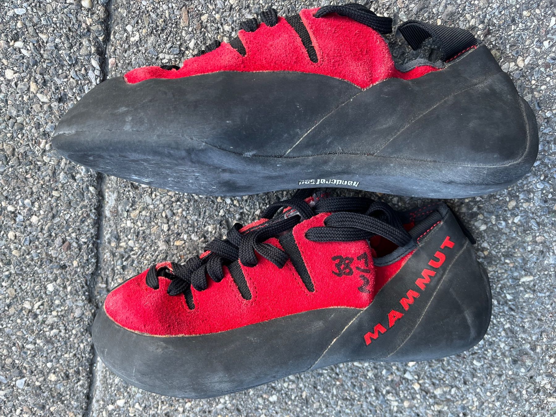 Mammut Scarpe da uomo: Kletterfinken Gr. 38.5 – Usato da Trin venduto da lea_29mn 1