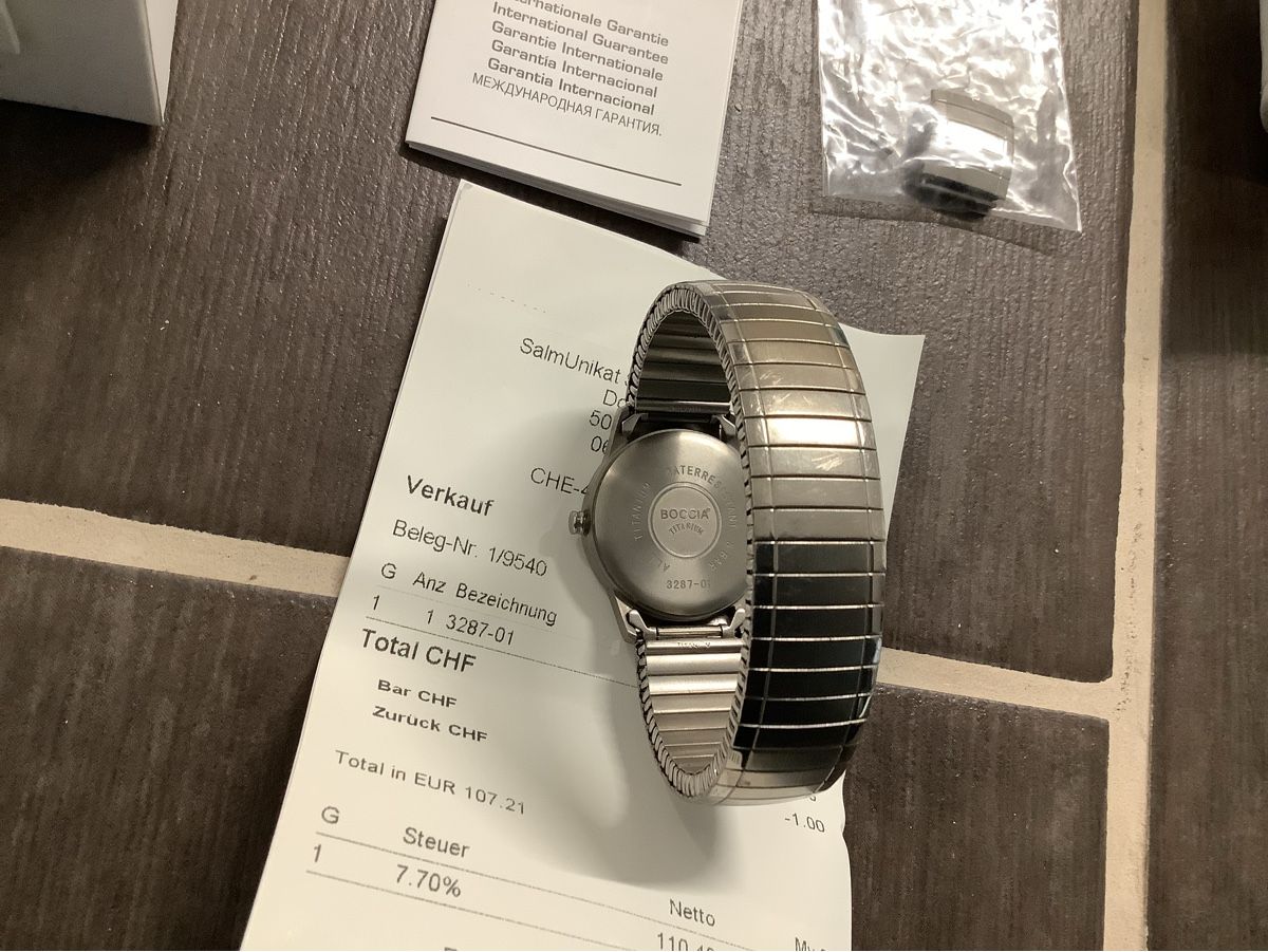 Uhren: Boccia Titanium Damennuhr mit Box – Gebraucht aus Brugg AG von Sweety_pie 4