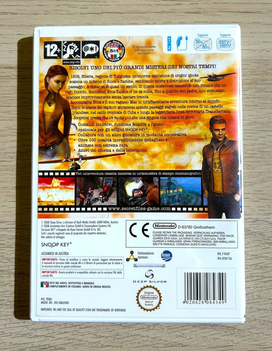 Nintendo Spiele: Geheimakte Tunguska Nintendo Wii – Gebraucht aus St. Gallen von Alpine.Arcade 1