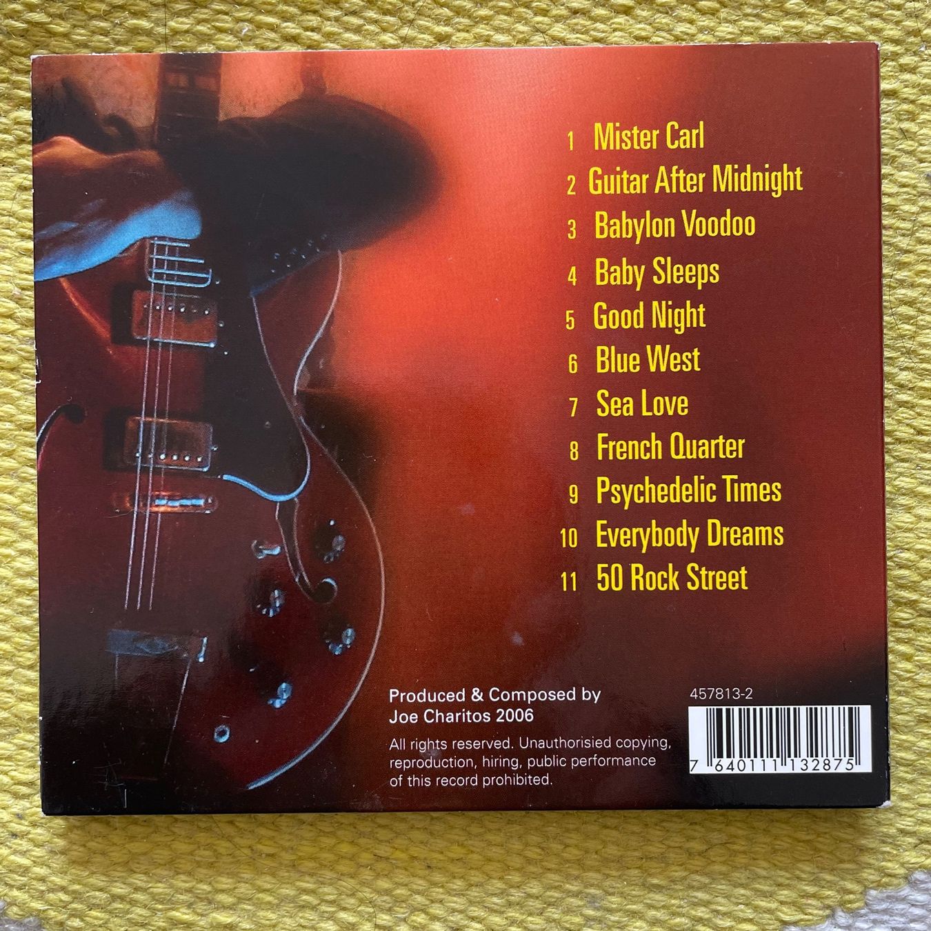 CDs: JOE CHARITOS-GUITAR AFTER MIDNIGHT (DIGIPACK) – Gebraucht aus Rorschacherberg von CD-Roli 1