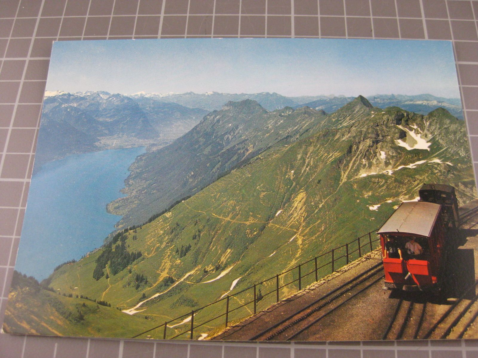 Ansichtskarten: AK Brienz Rothorn mit Dampf Zug – Gebraucht aus Malters von Marosko