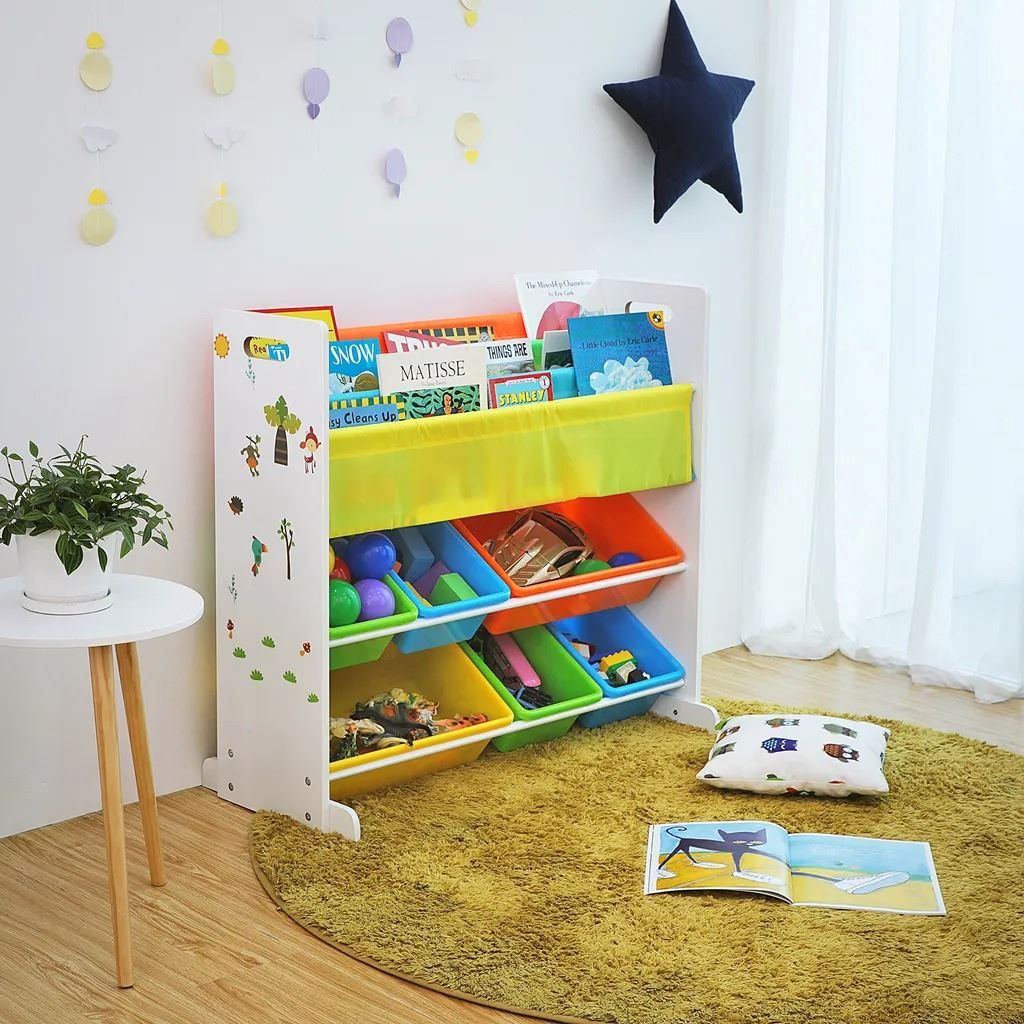 Scaffali: Kinderregal 6 Kästen mit Kippschutz – Nuovo e nell'imballaggio originale da Winterthur venduto da aredo 2