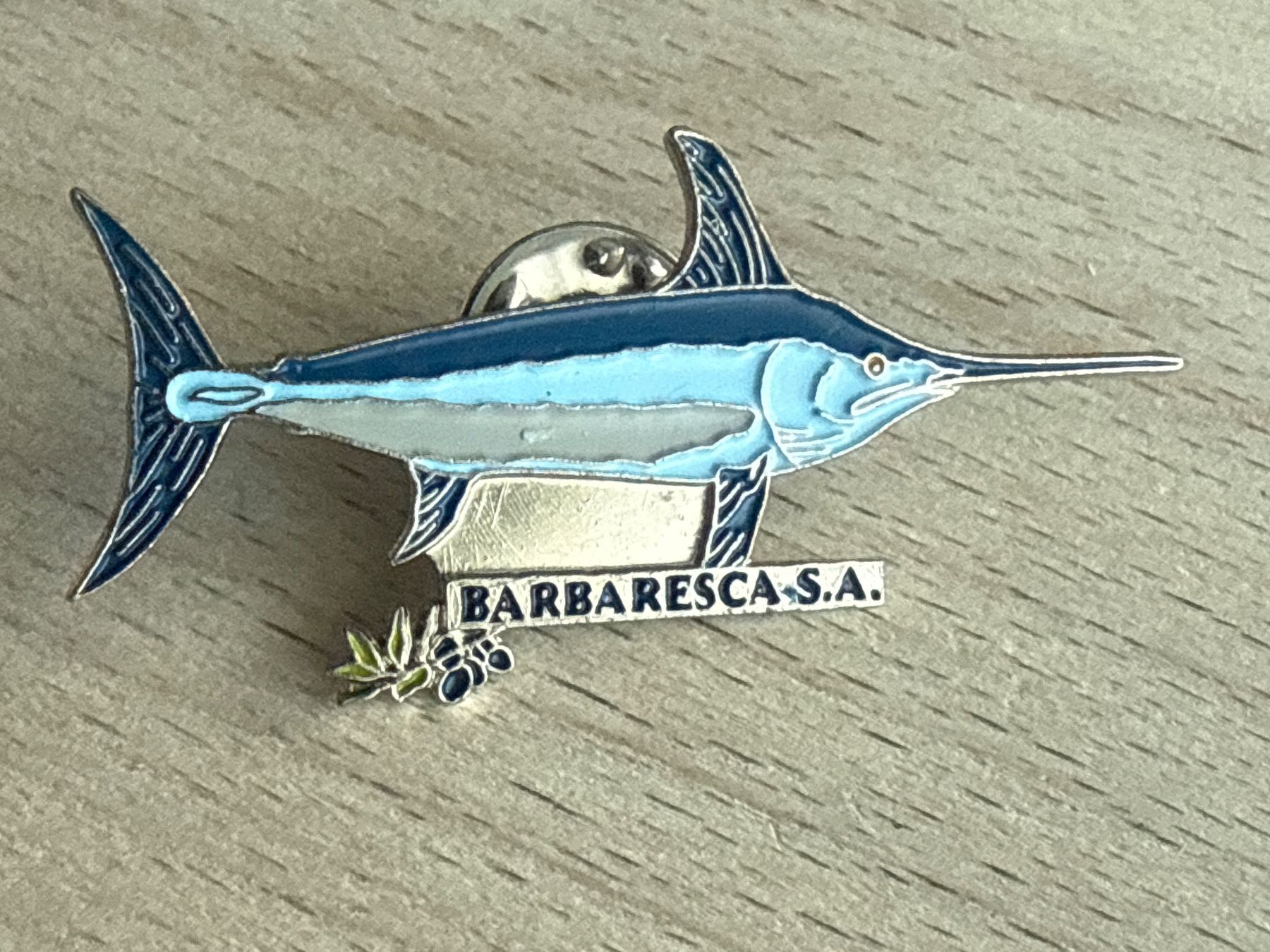 Plaquettes & Badges: Pin BARBARESCA S.A. – D'occasion à Glattbrugg par Schweigmatt