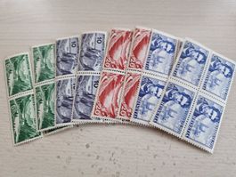 PJ 4er Blöcke 1931 postfrisch**, ab 1.-