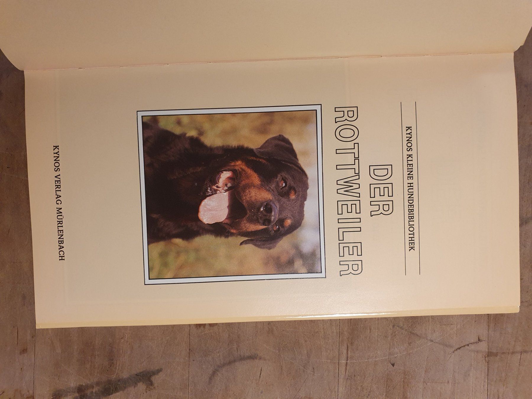 Libri: Der Rottweiler Joan Blackmore Kynos – Usato da Zürich venduto da loosebone 2